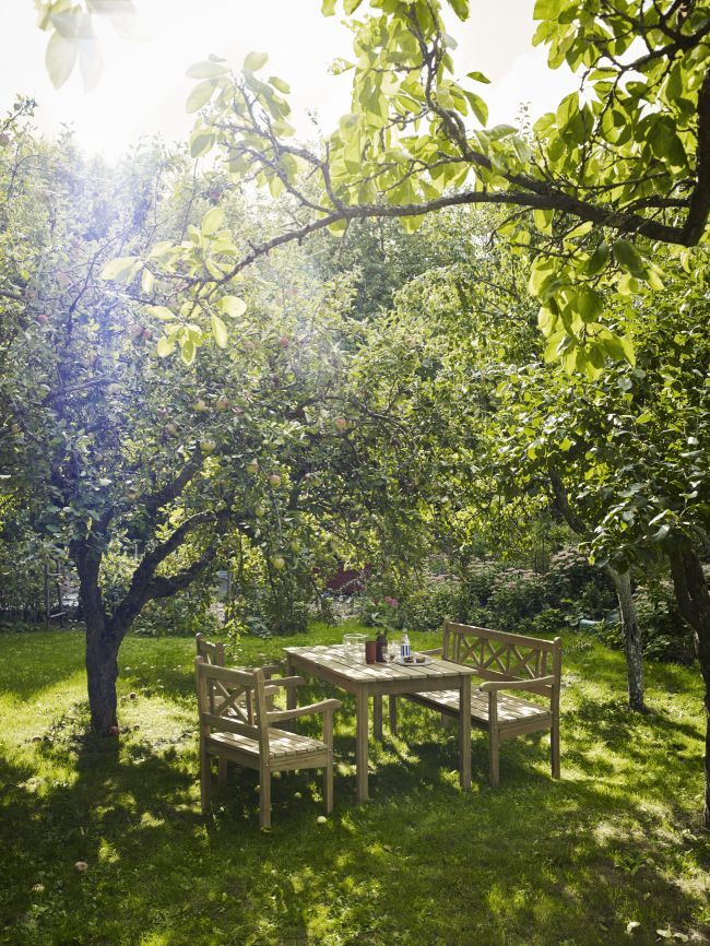 Skagen Table Outdoor dining table Skagerak by Fritz Hansen