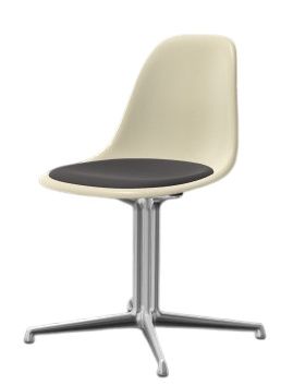 Eames Fiberglass Side Chair DSL with seat cushion Vitra