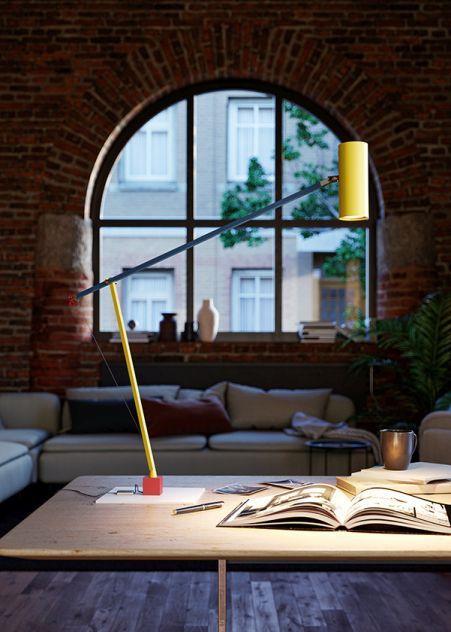 Ettorino T Table Lamp white Catellani & Smith
