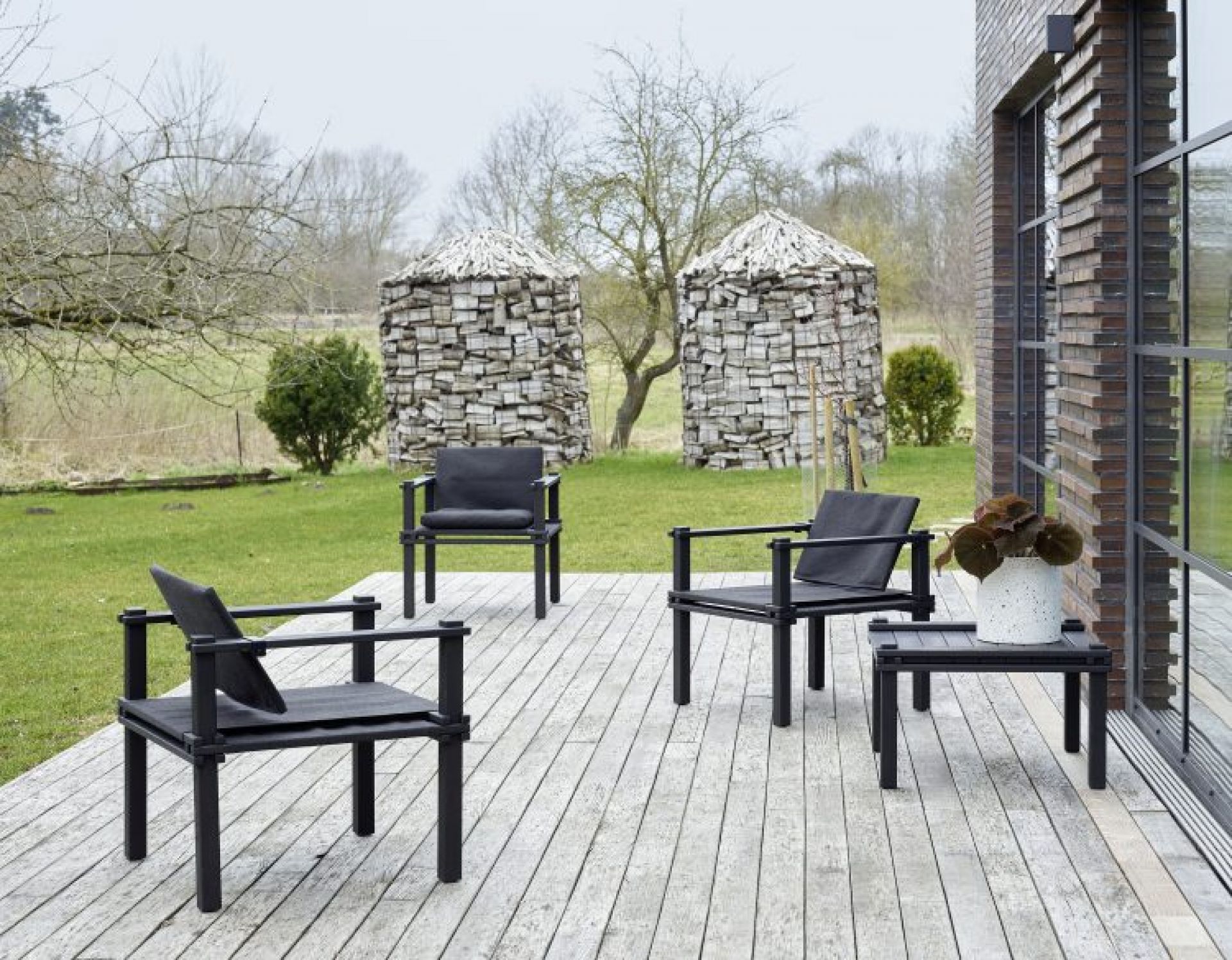 Farmer Armchair Outdoor Cor