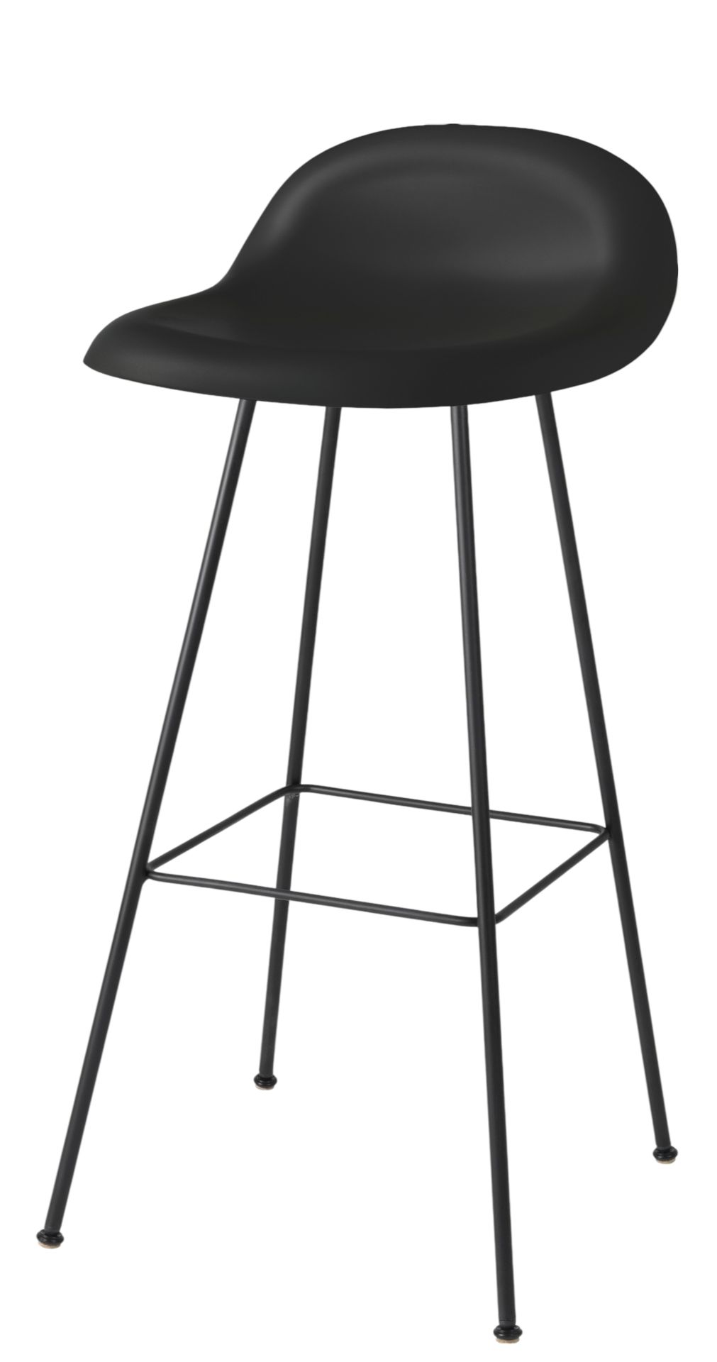 3D bar stool 75 plastic Gubi