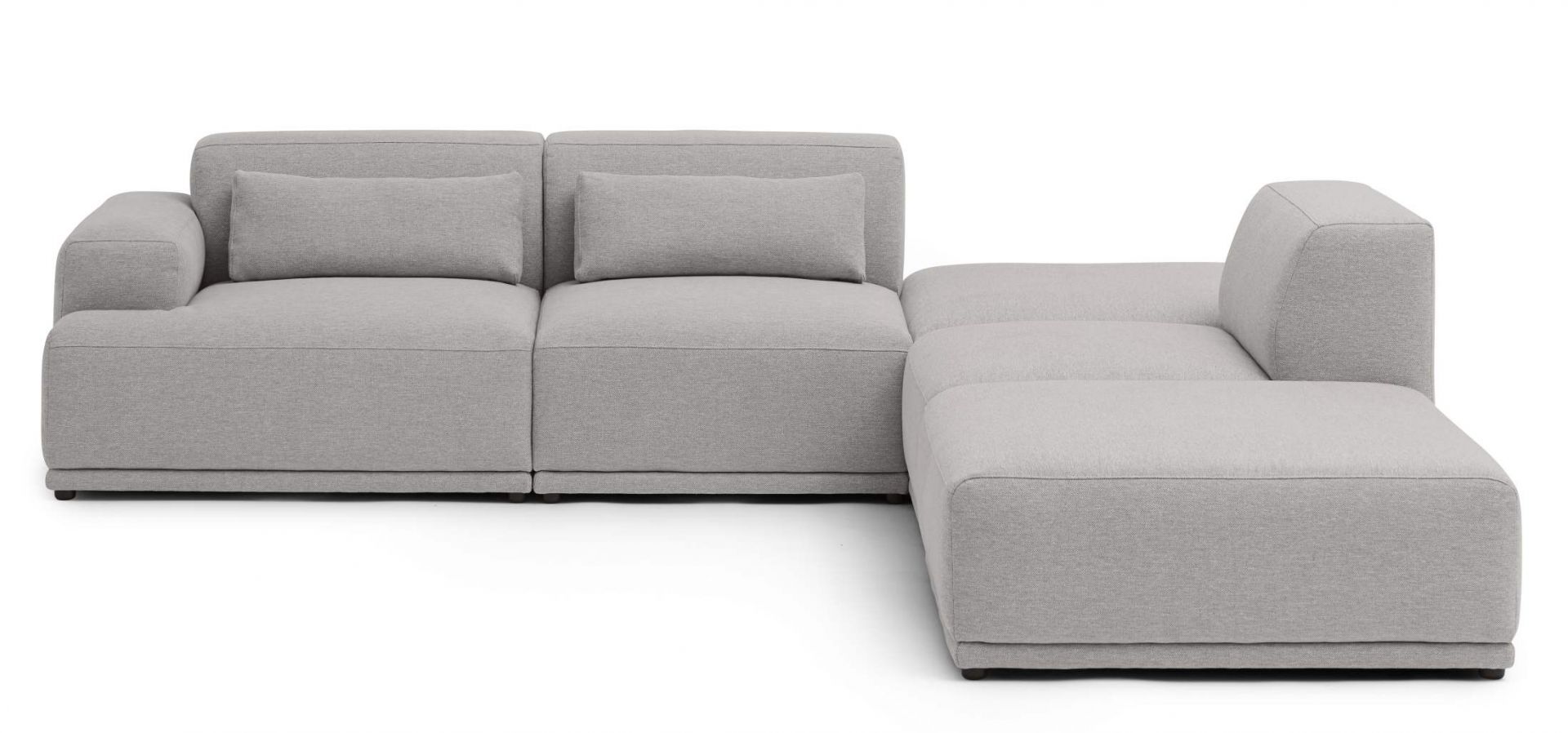 Connect Soft Modular corner sofa Clay 12 configuration 3 Muuto