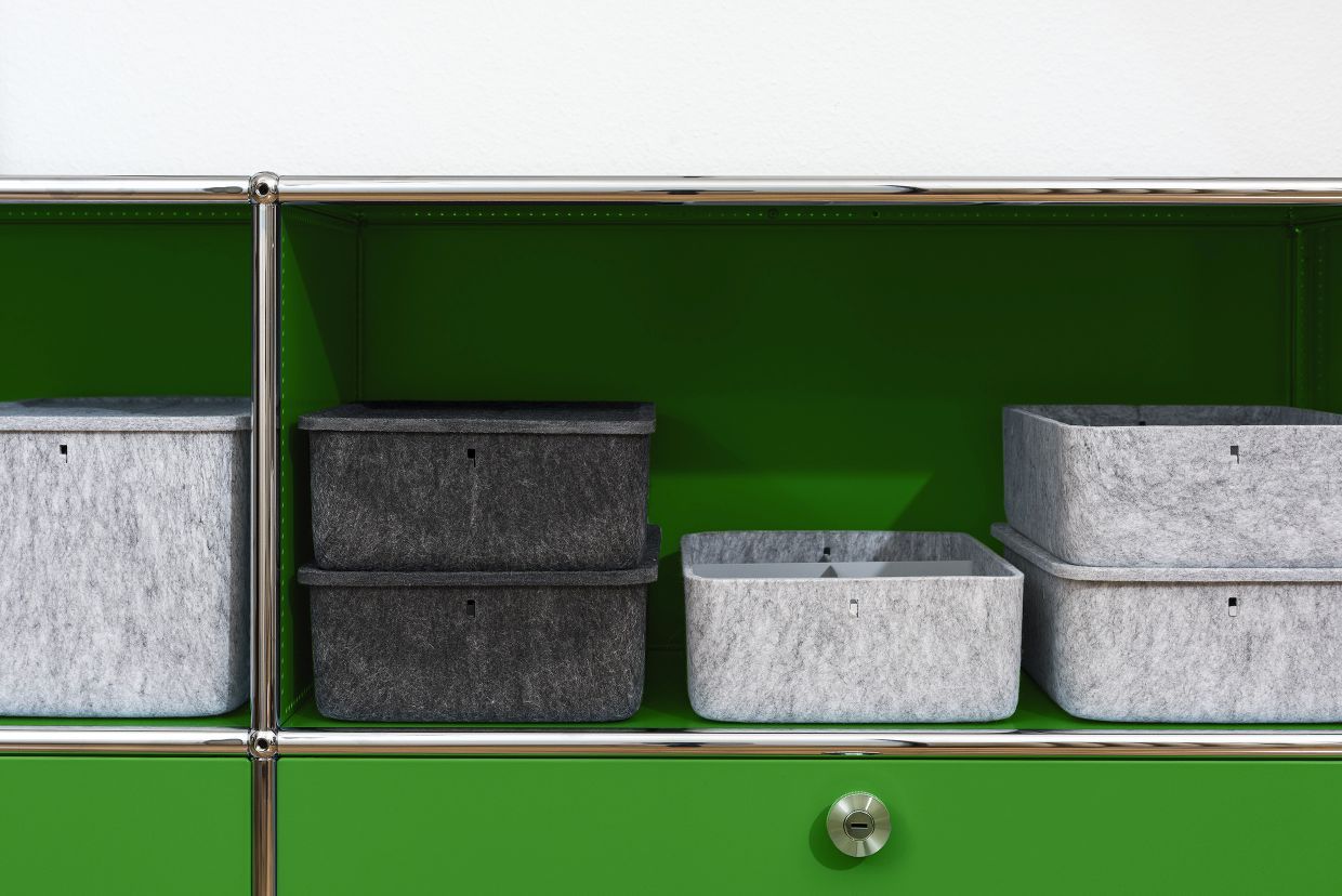 USM Haller Inos box deep with tray
