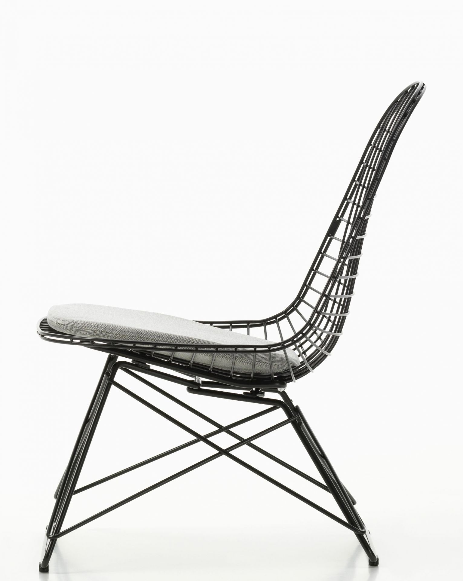 LKR-5 Wire Chair Chair with Seat Cushion Vitra