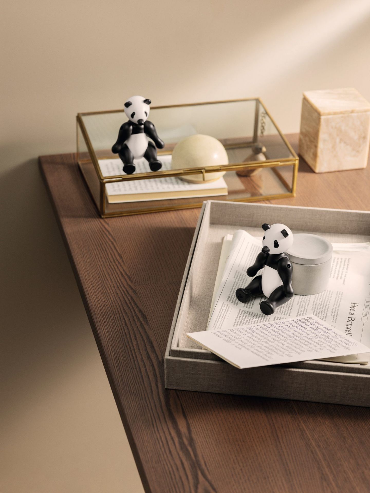 Panda small wooden figure Kay Bojesen SINGLE PIECES