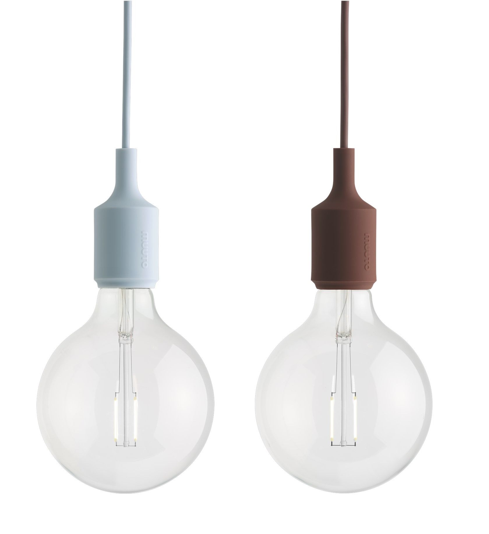 E27 Socket lamp Pendant light LED Muuto Light Orange
