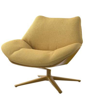 Shrimp 23 Cocktail Chair Swivel Cor