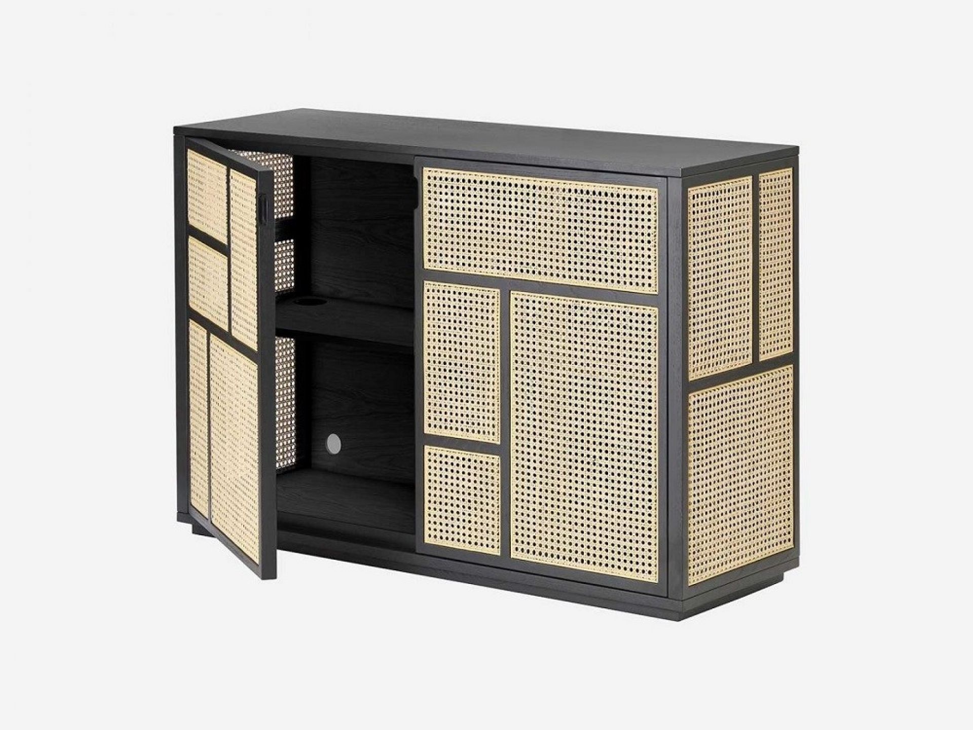 Air Sideboard Design House Stockholm Oak black