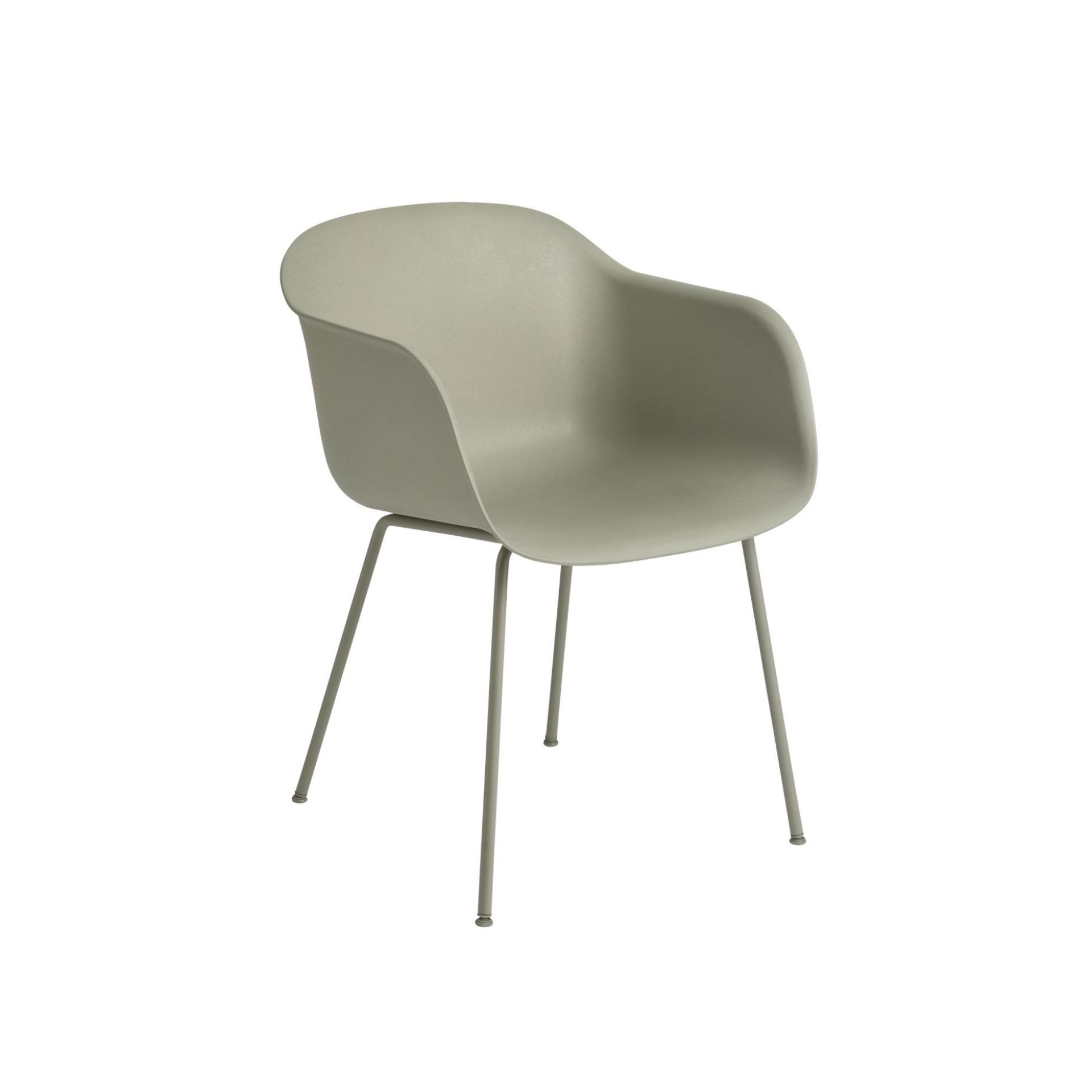 Fiber Armchair Tube Base Chair Muuto