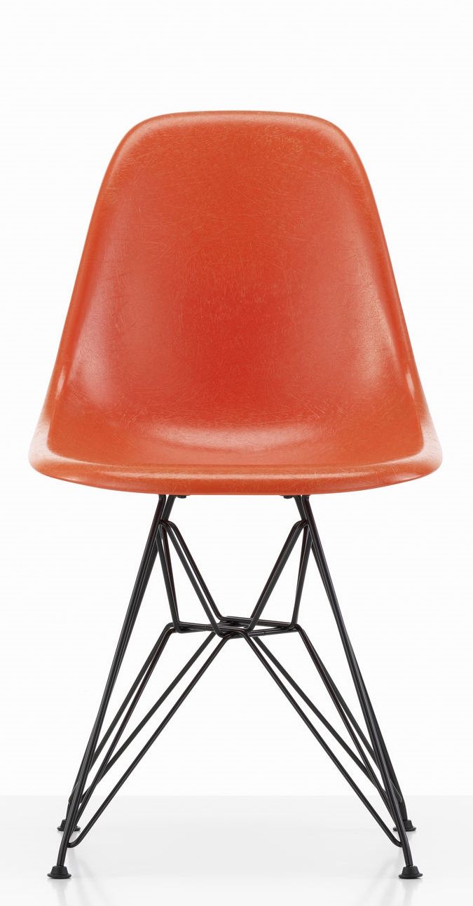 Eames Fibreglass Chair DSR Chair Vitra