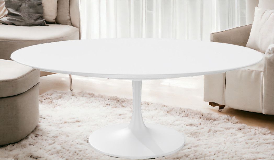 Saarinen oval coffee table H 39 cm Knoll International  
