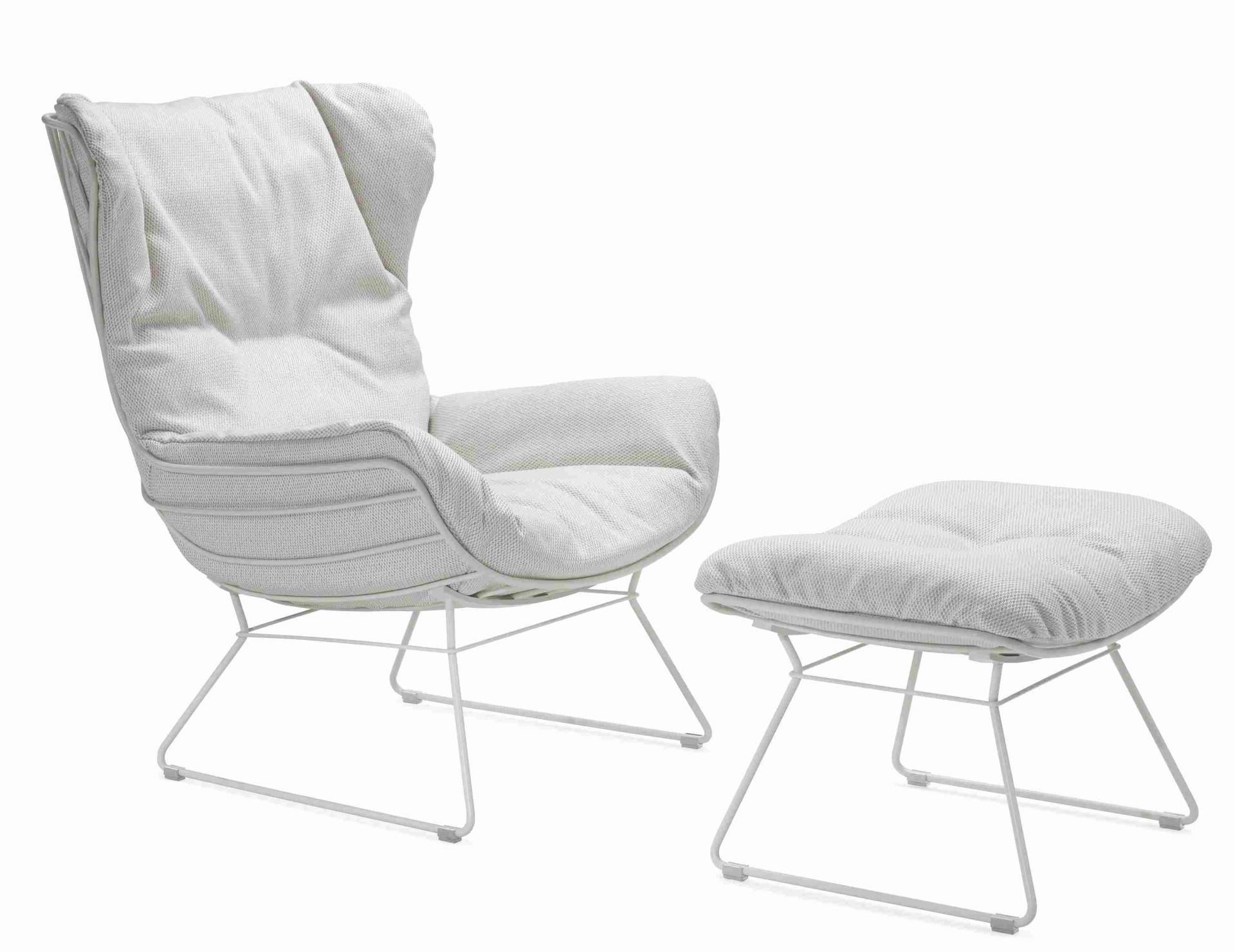 Leyasol Wingback Chair Outdoor Freifrau Manufaktur