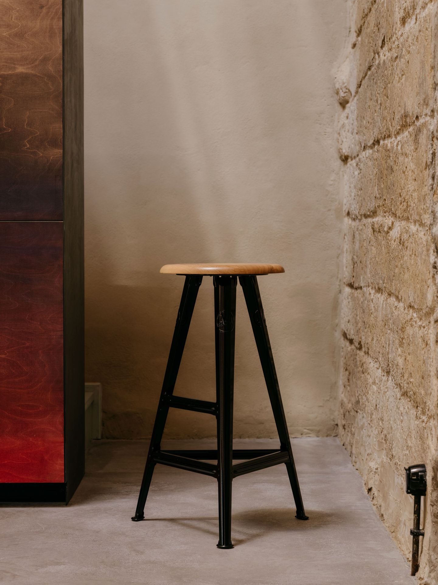 Stool - Model I 75 cm Bar stool Rowac
