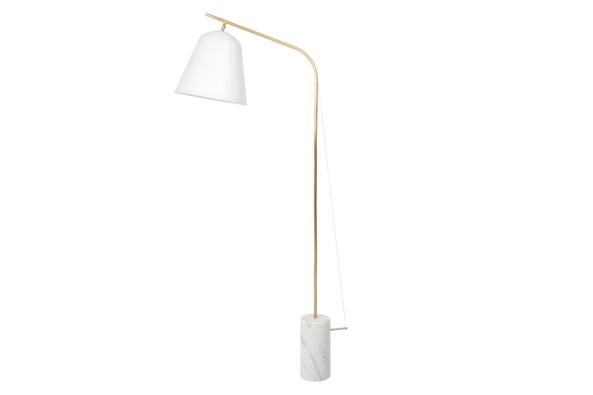 Line Two Floor Lamp NORR11-Weiß
