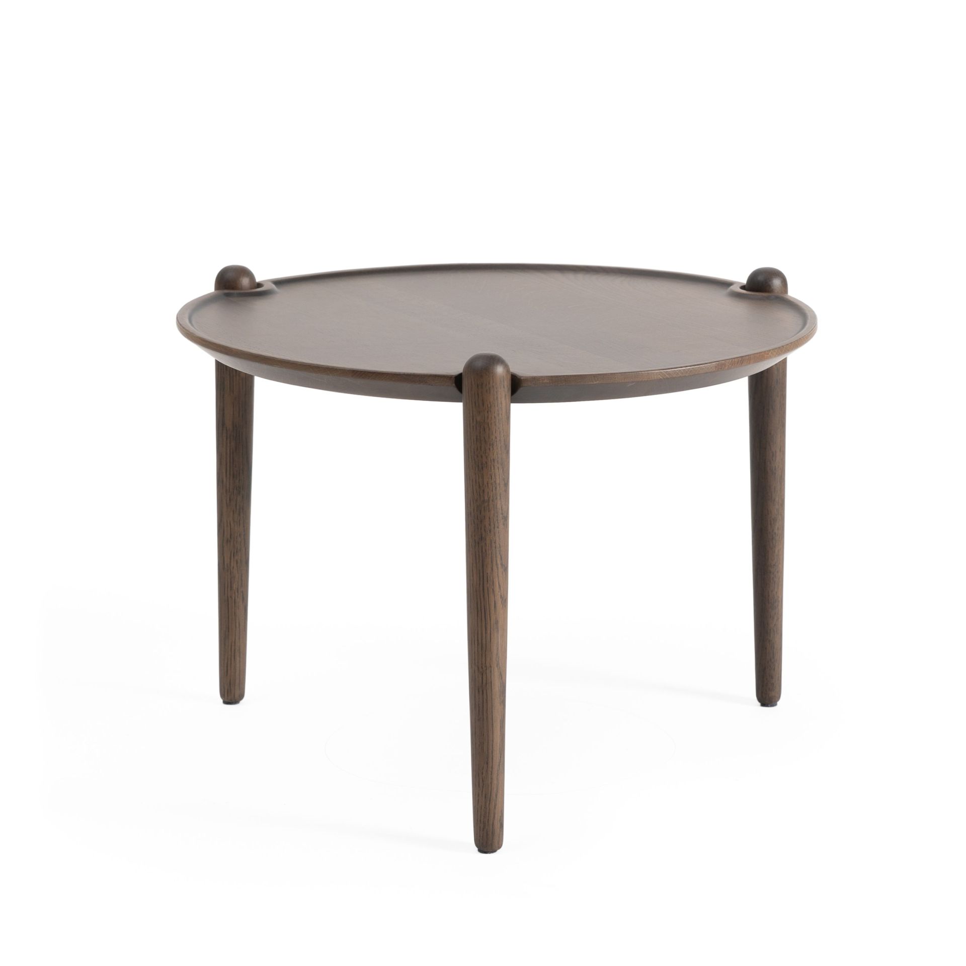 Aria Side table Low - Dark Oak Design House Stockholm