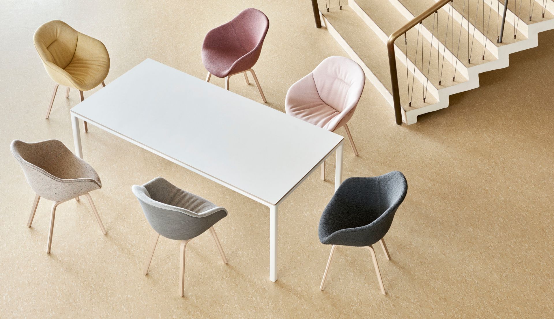 About a Chair AAC123 / AAC 123 / Soft / Soft Duo Chair Hay