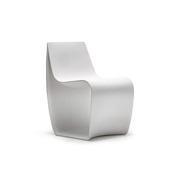 SIGN MATT Chair Indoor / Outdoor MDF Italia White matt Weißer SIGN Chair von MDF Italia, ein moderner Indoor- und Outdoor-Stuhl mit matter Oberfläche.