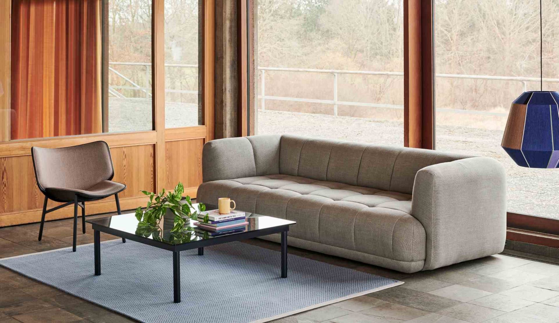 Kofi Coffee Table 100x100 cm Hay