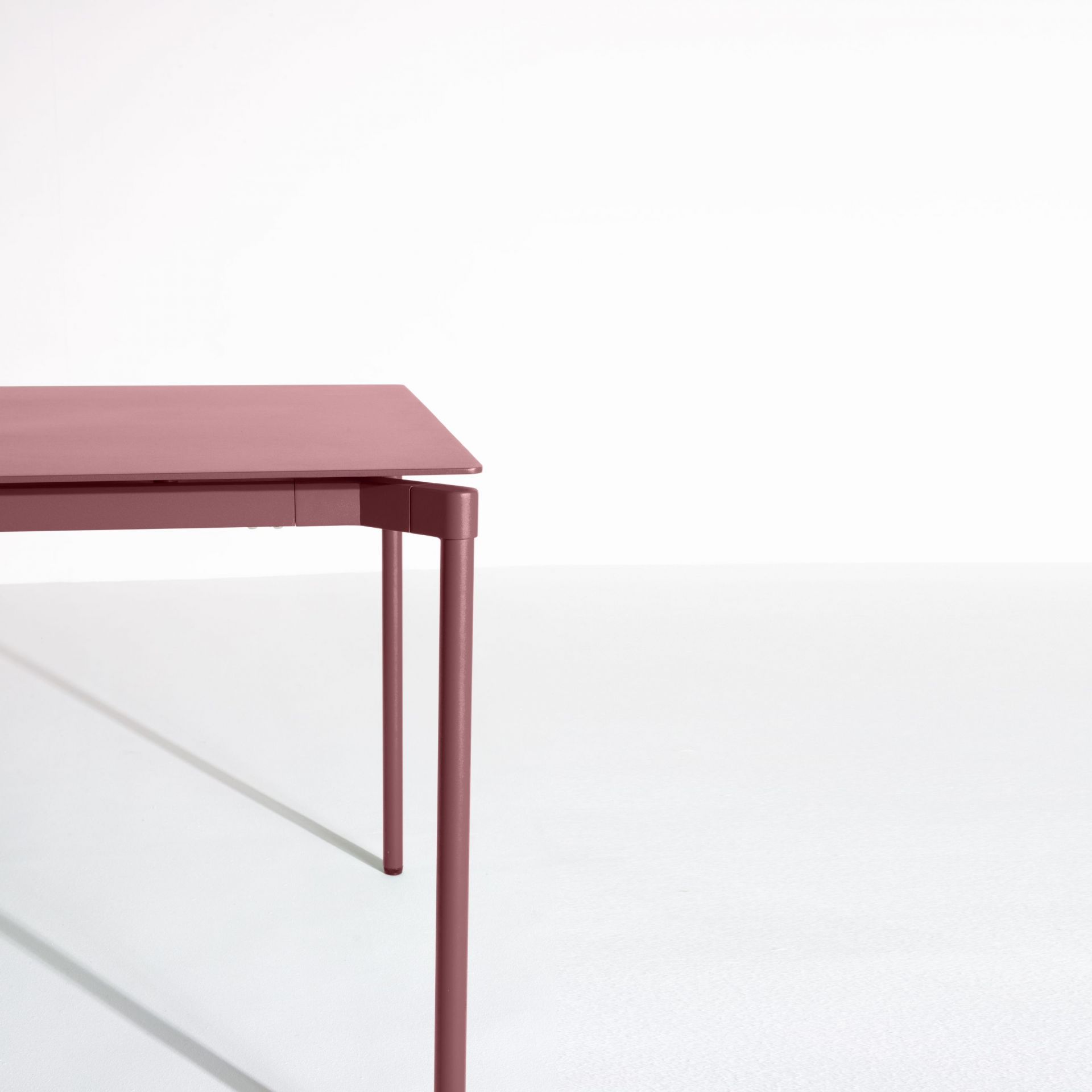 Fromme Dining Table Rectangular Dining Table Petite Friture Brown red