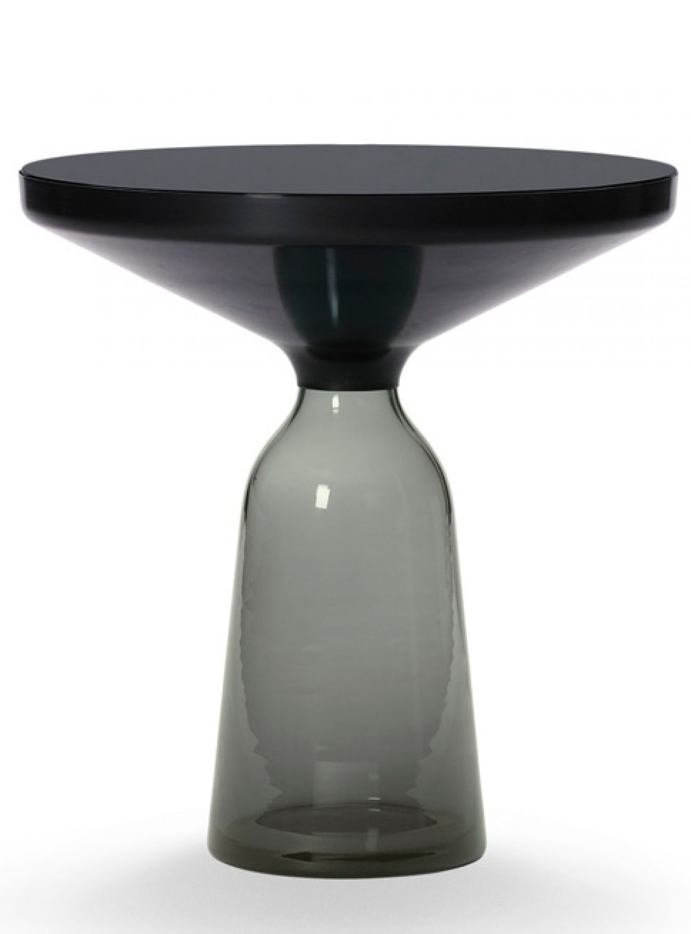 Bell Side Table ClassiCon Steel Quartz-grey
