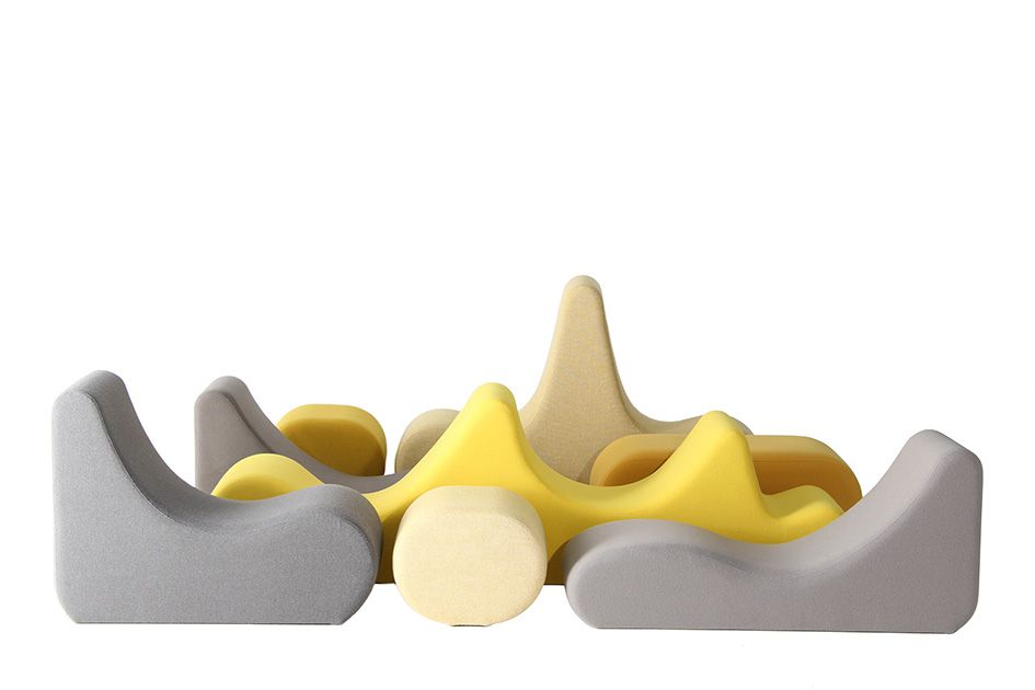 Wave 1 Sofa 2-Seater Verpan