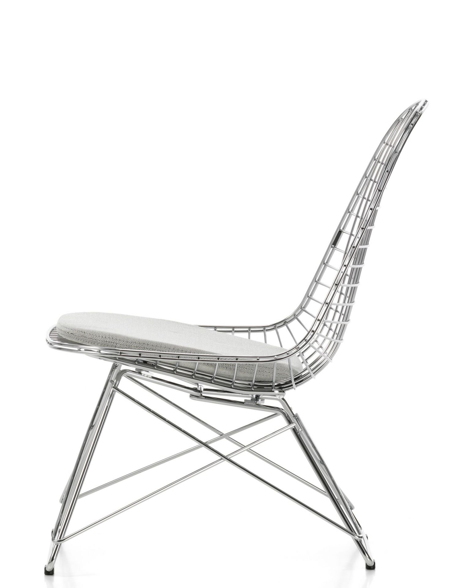 LKR-5 Wire Chair Chair with Seat Cushion Vitra