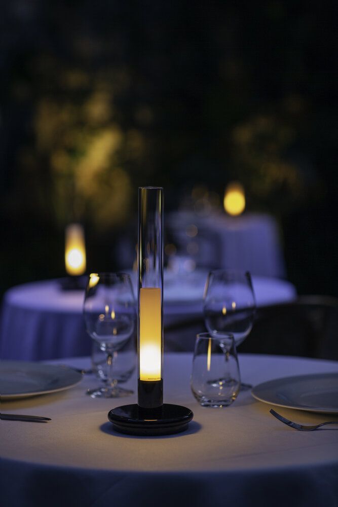 Sylvestrina Table Battery Lamp Santa Cole
