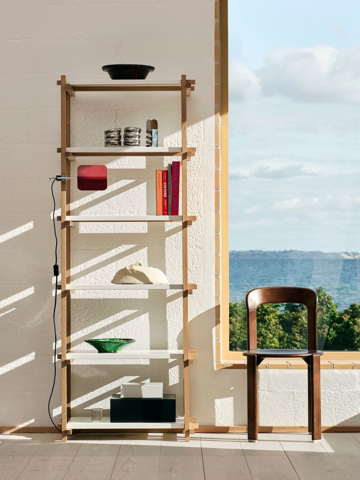 Woody Shelving Column High Shelf Hay
