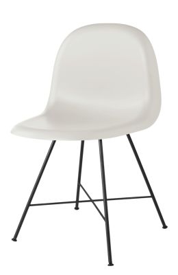 3D plastic dining chair Gubi