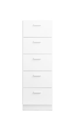 Relief Chest of Drawers tall with plinth String Furniture
