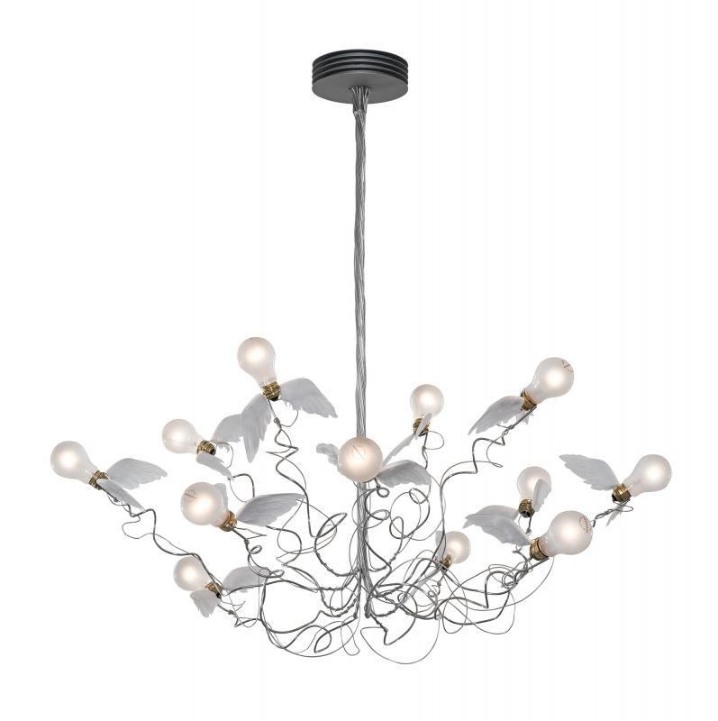 Birdie LED chandelier 220-240 V Ingo Maurer