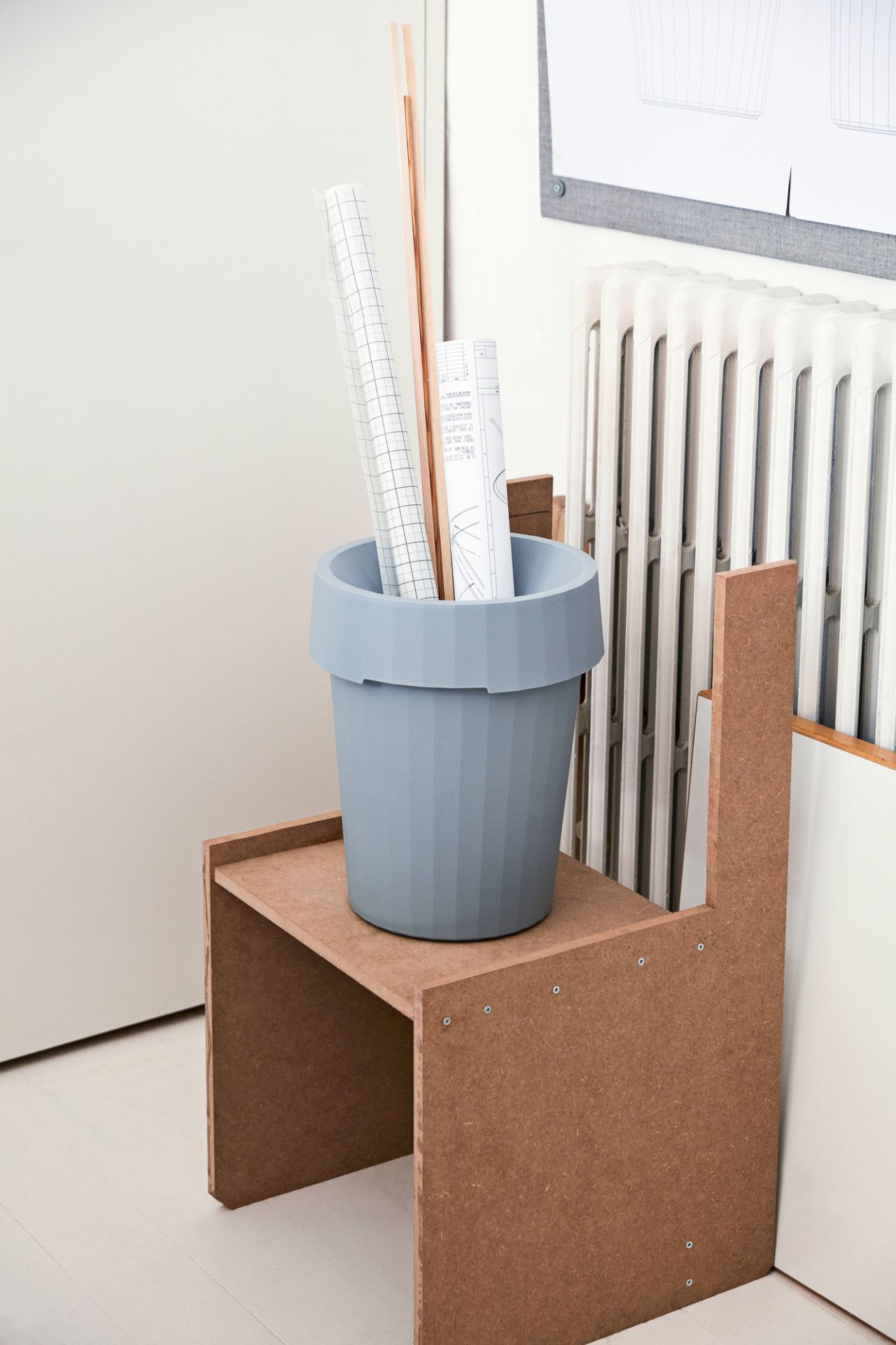 Shade Bin wastepaper bin Hay SINGLE PIECE