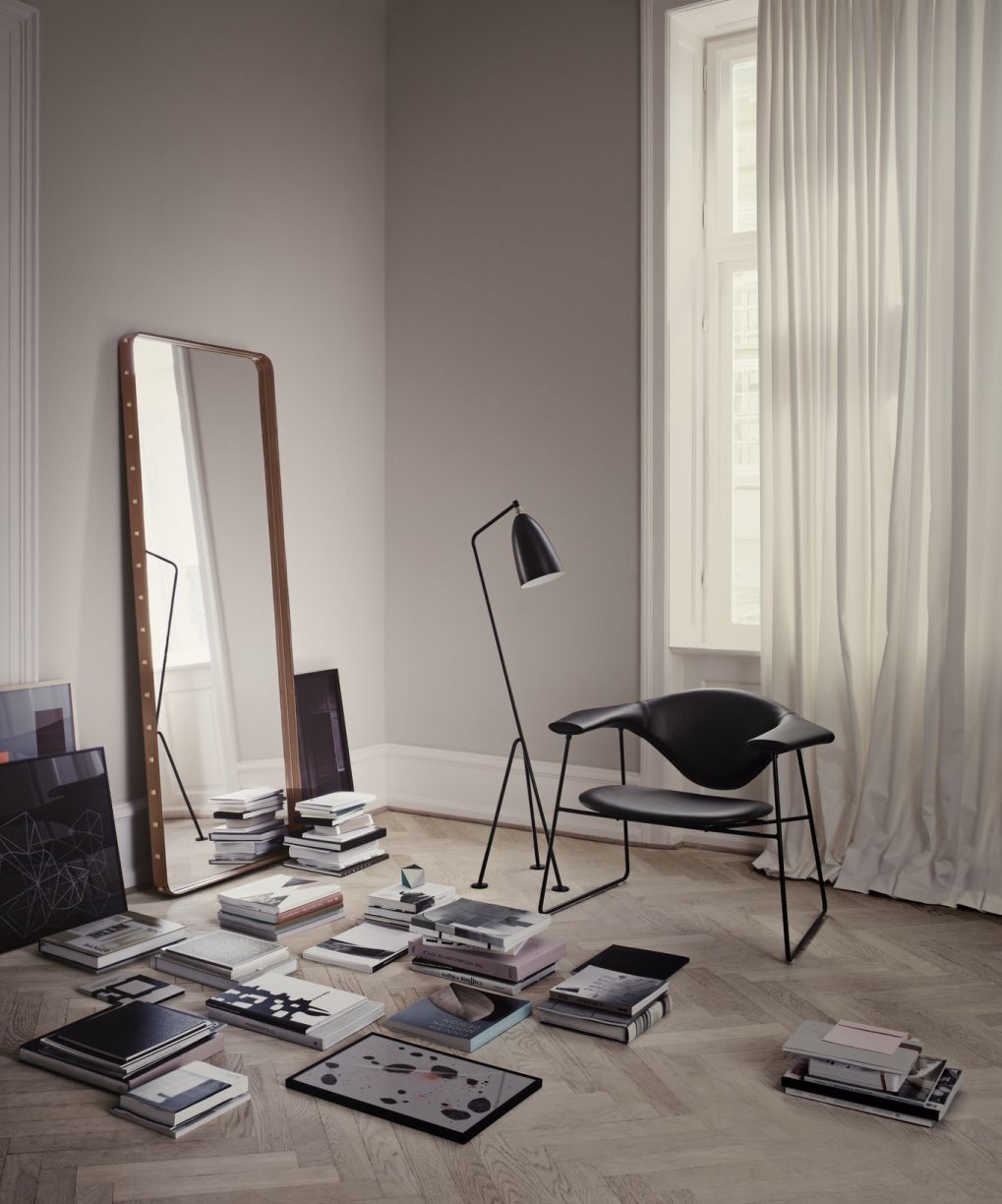 Adnet Rectangular Mirror Large Gubi
