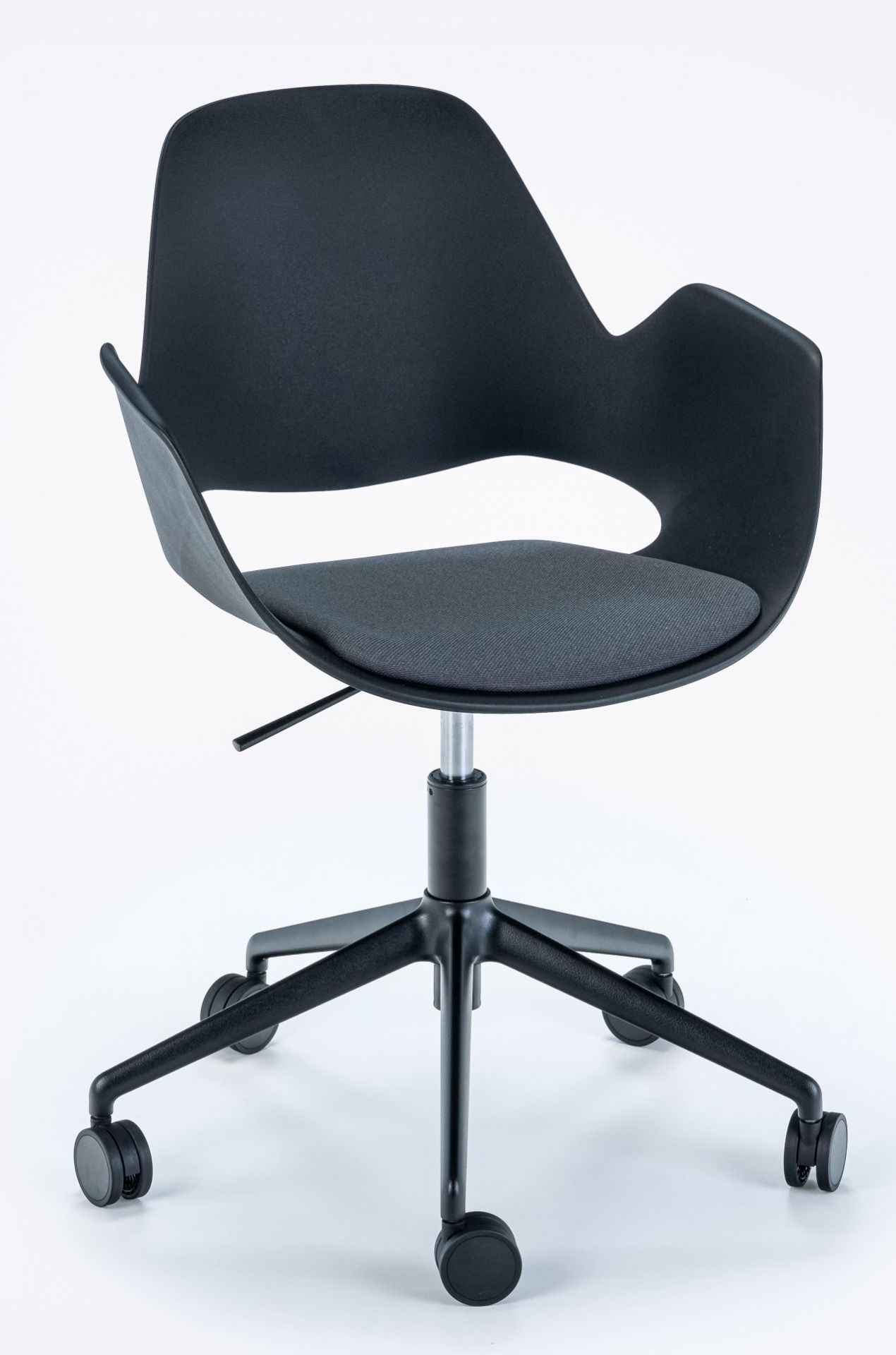 Falk Swivel Chair Five Star Base with Castors Houe