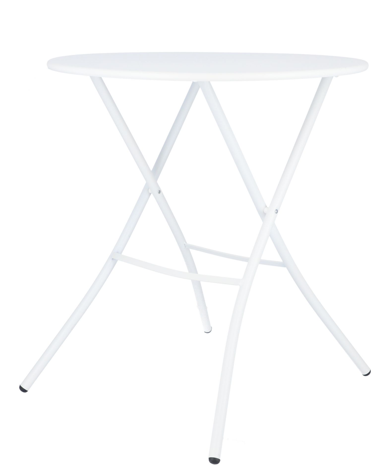 Fiam Sirio Folding Table Ø 67 cm Outdoor Jan Kurtz White