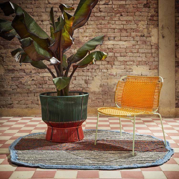 Cielo Lounge Chair low Lounge Chair low Outdoor ames Black - Black