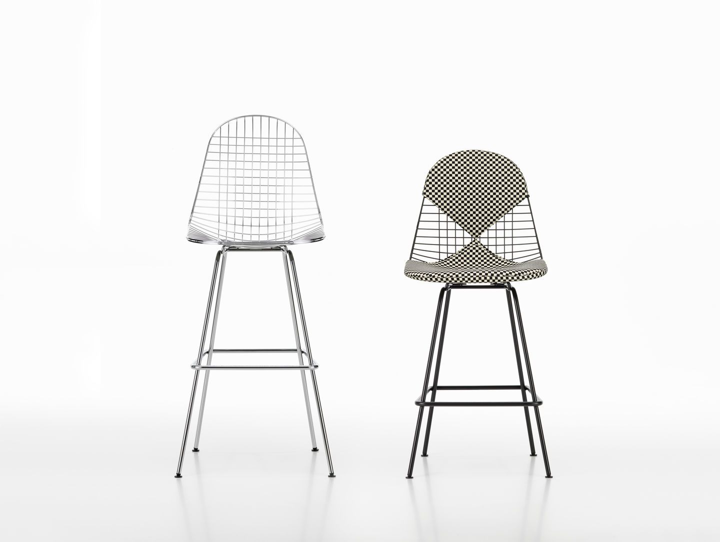 Eames Wire Bar Stool Medium Vitra