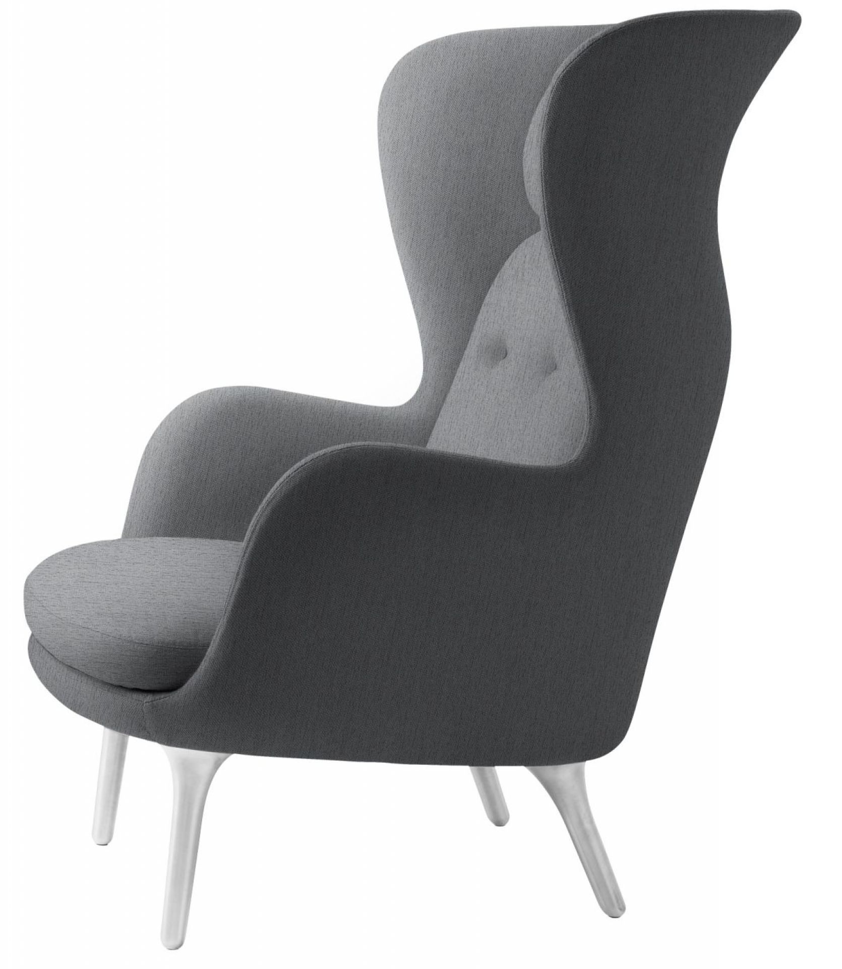 Ro Armchair Aluminium Fritz Hansen