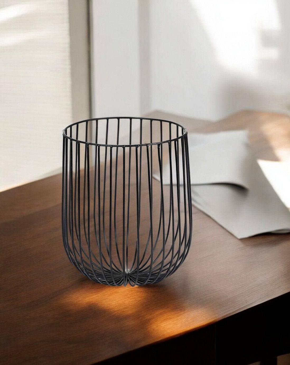 Catu Basket Black Serax ⌀20 x H 25 cm SINGLE PIECES