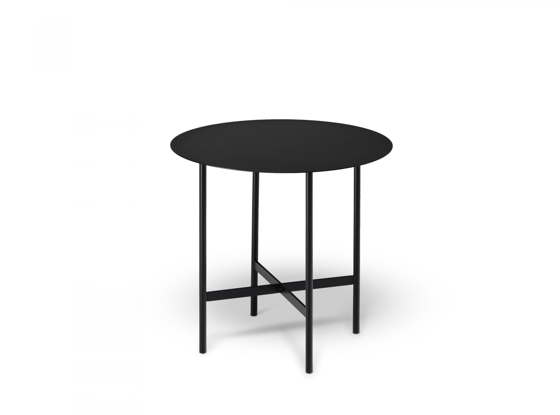 BETA coffee and side table small deep black Müller Möbelfabrikation