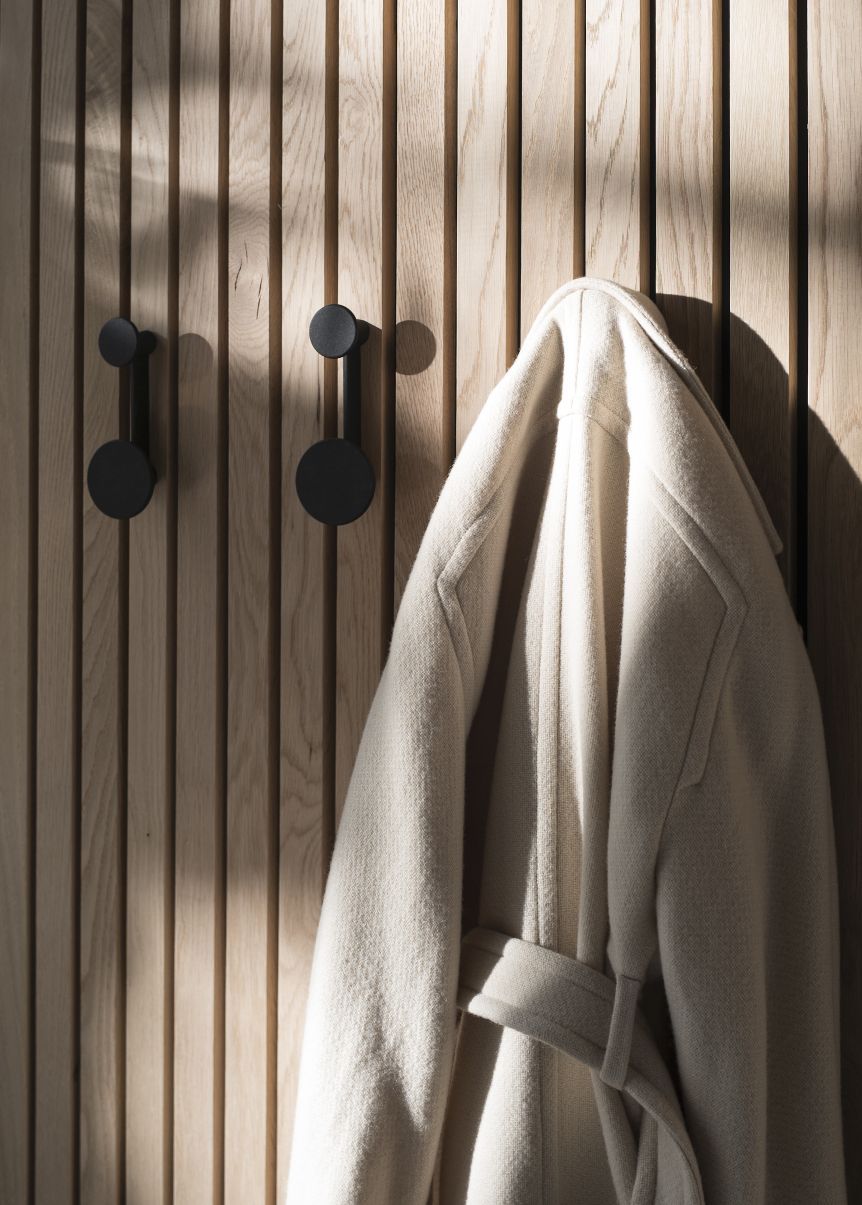 Afteroom Coat Hanger Small Black Audo Copenhagen