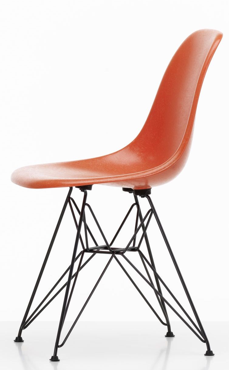 Eames Fibreglass Chair DSR Chair Vitra
