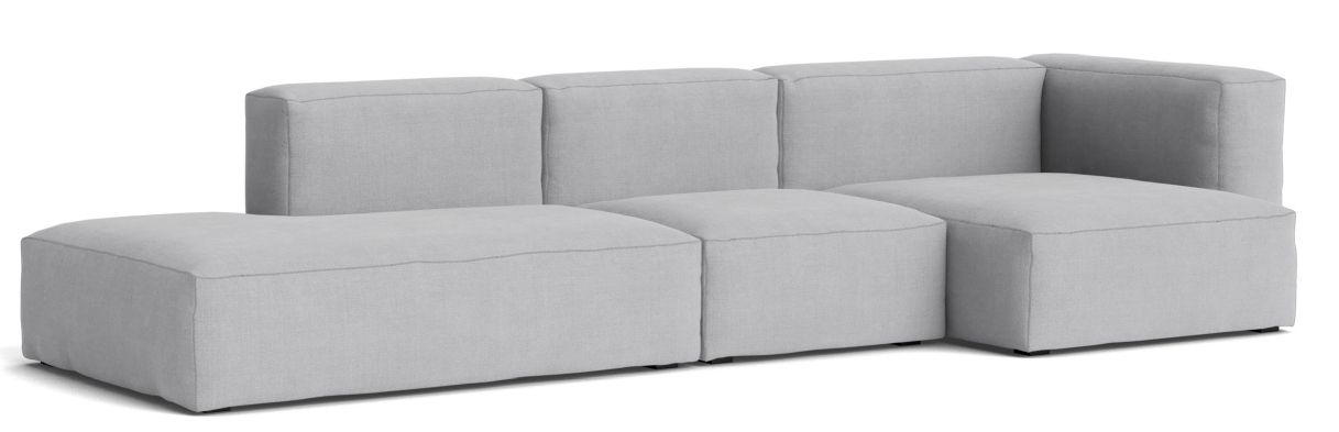 Mags Soft Sofa 3-seater Combination 4 with armrest right Hay