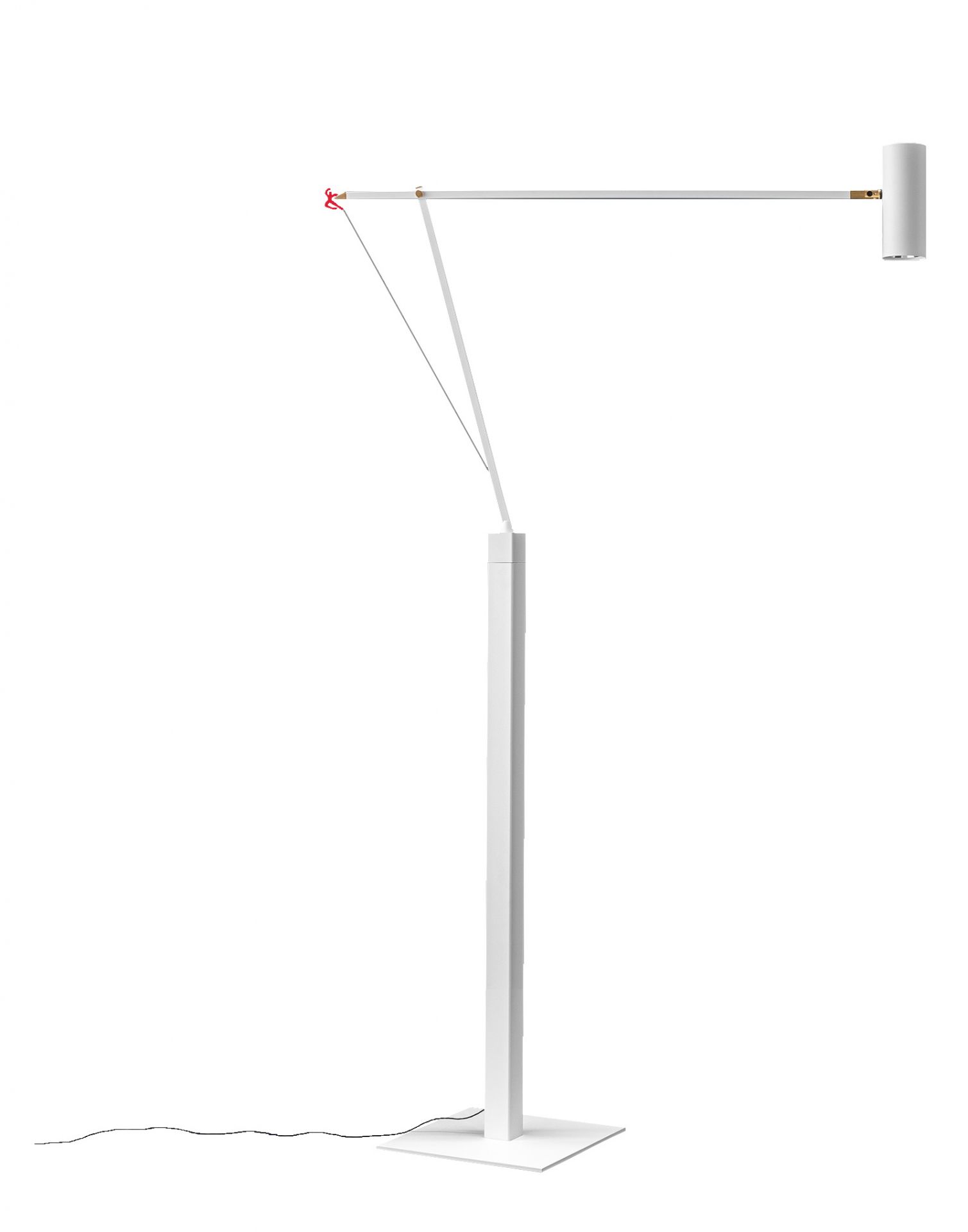 Ettorino F Floor Lamp White Catellani & Smith