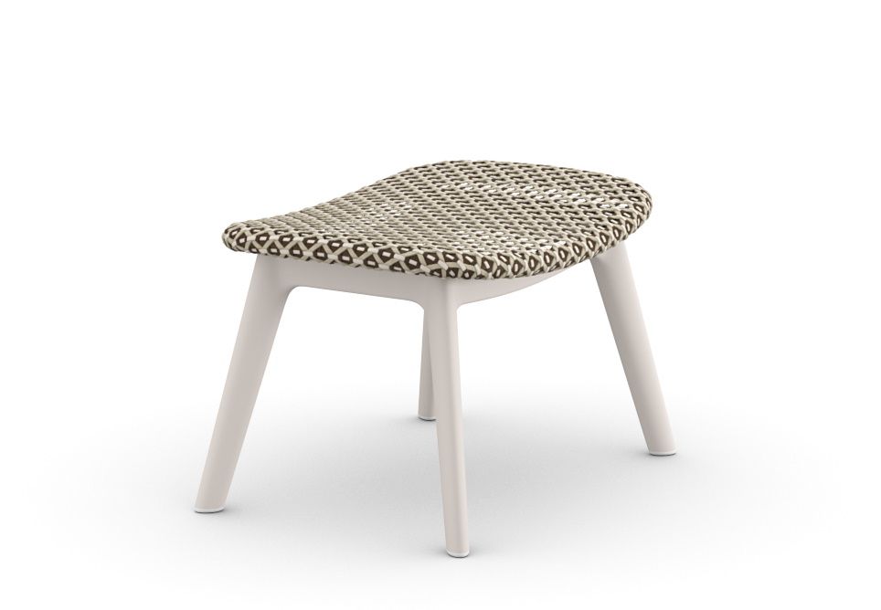 Mbrace Alu Footstool incl. Seat Cushion Dedon