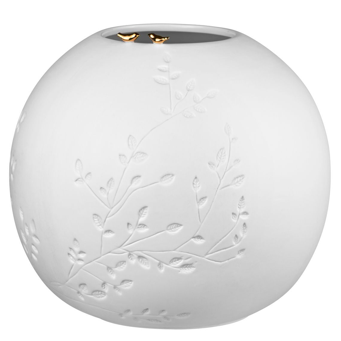 Golden birds vase wheels SINGLE PIECES