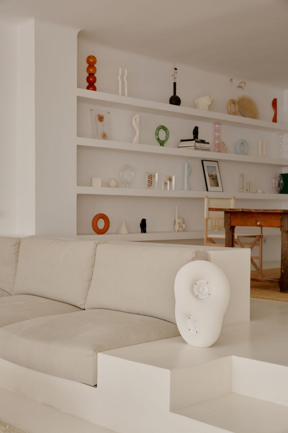 Acoustic sculpture Loudspeaker Transparent
