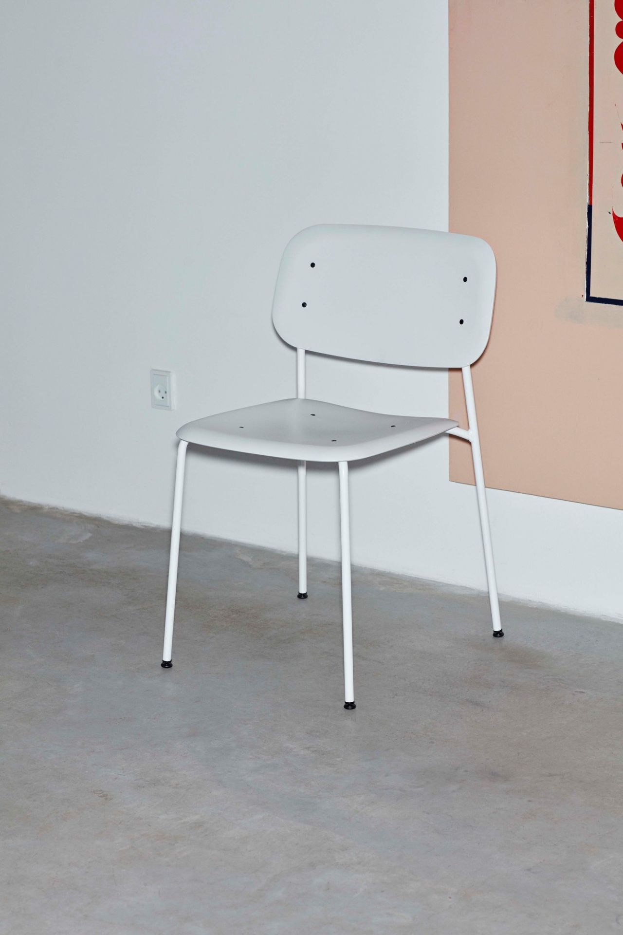 Soft Edge 45 Chair Soft grau Hay Soft Edge 45 Chair Soft grau Hay