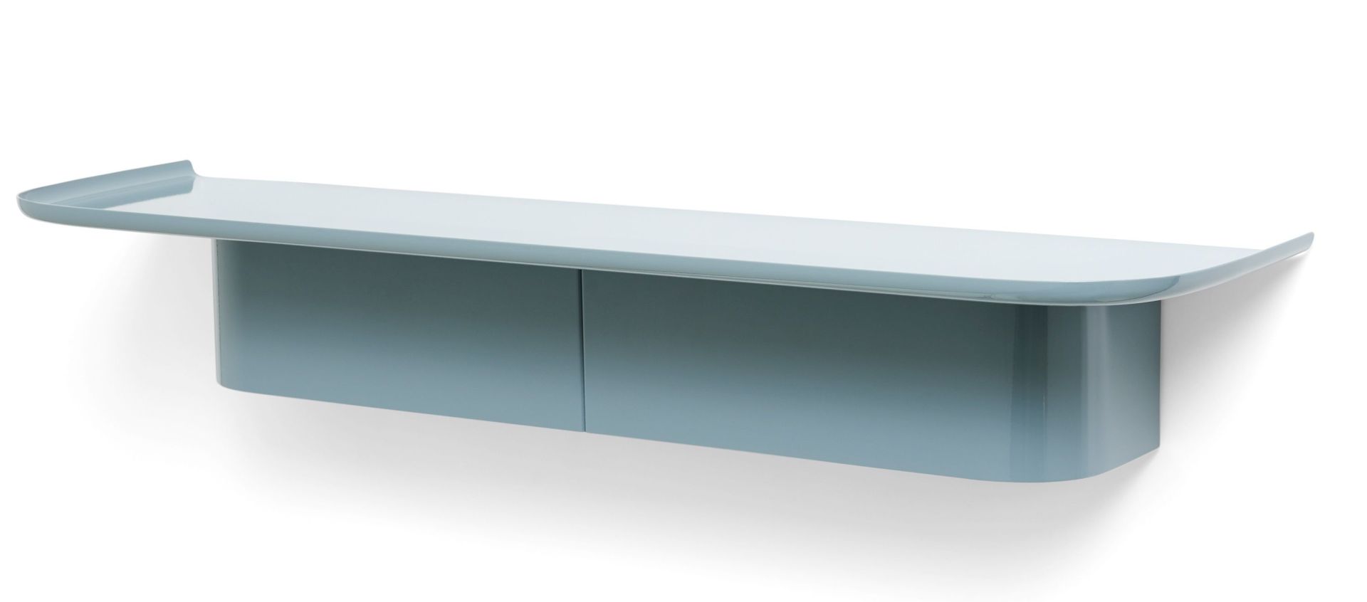 Korpus Shelf Small 7 hooks Wall shelf Hay