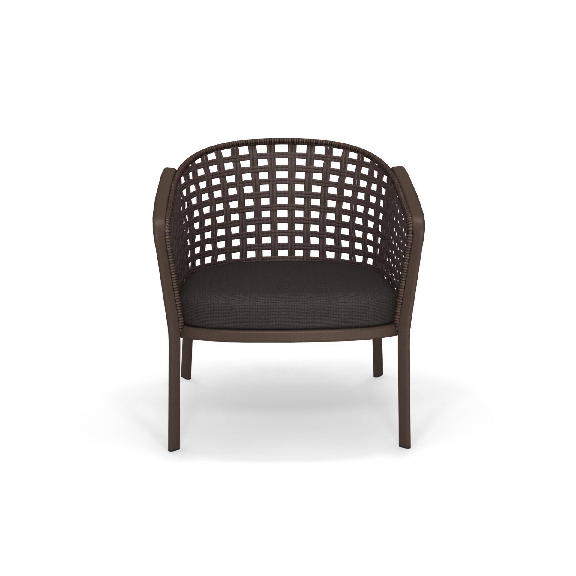 Carousel 1217 Outdoor Lounge chair Emu Indian brown / melange brown